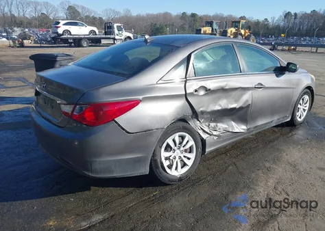 2013 Hyundai Sonata Gls из США, поврежденный, VIN 5NPEB4AC7DH588858